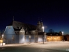 Die Holzkirche zu Clausthal bei Nacht
