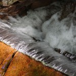 Wasserfällchen in der Herbstsonne
