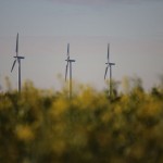 Die Windräder gen Hattorf auf dem Schlossberg